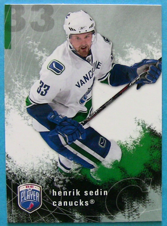 HENRIK SEDIN, 2007-08 UPPER DECK BE A PLAYER #194 - Image 1 of 1