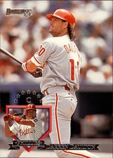 1995 Donruss Philadelphia Phillies Baseball Card #497 Darren Daulton