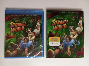 Disney Strange World (Blu-Ray + DVD, 2023) SEALED with Slipcover - Picture 1 of 2