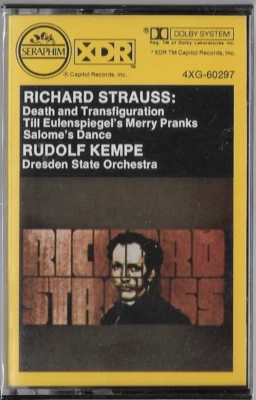 STRAUSS: Death & Transfiguration Salome KEMPE Dresden CASS 1978 Seraphim XDR - Image 1 of 2