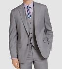 $640 Michael Kors Men's Gray Modern-Fit Airsoft 2-Piece Suit Jacket Pants 42L