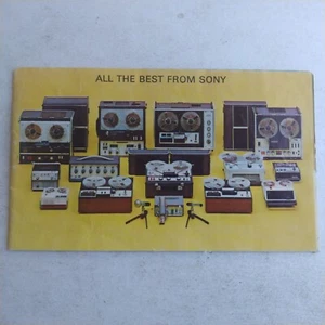 All The Best From Sony Vintage Product Catalog - Picture 1 of 4