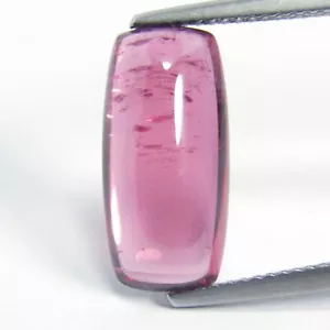 6.02Cts Luxury Look Natural Pink Tourmaline Cushion Shape 16.8x8MM Loose Gem - Picture 1 of 5