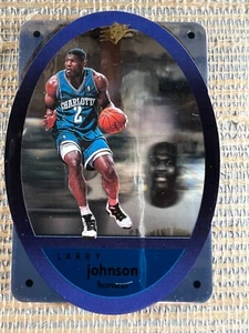Larry Johnson 1996-97 Upper Deck SPx #5 Charlotte Hornets Hologram - Picture 1 of 2