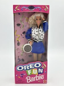 đź’•Mattel 1997 Oreo Fun Barbie Doll Special Edition ~ITEMS AT BOTTOM OF BOX~NRFB - Picture 1 of 9