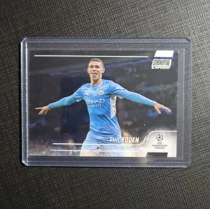 2022 Topps Stadium Club Chrome #47 Phil Foden Manchester City FC - Picture 1 of 2