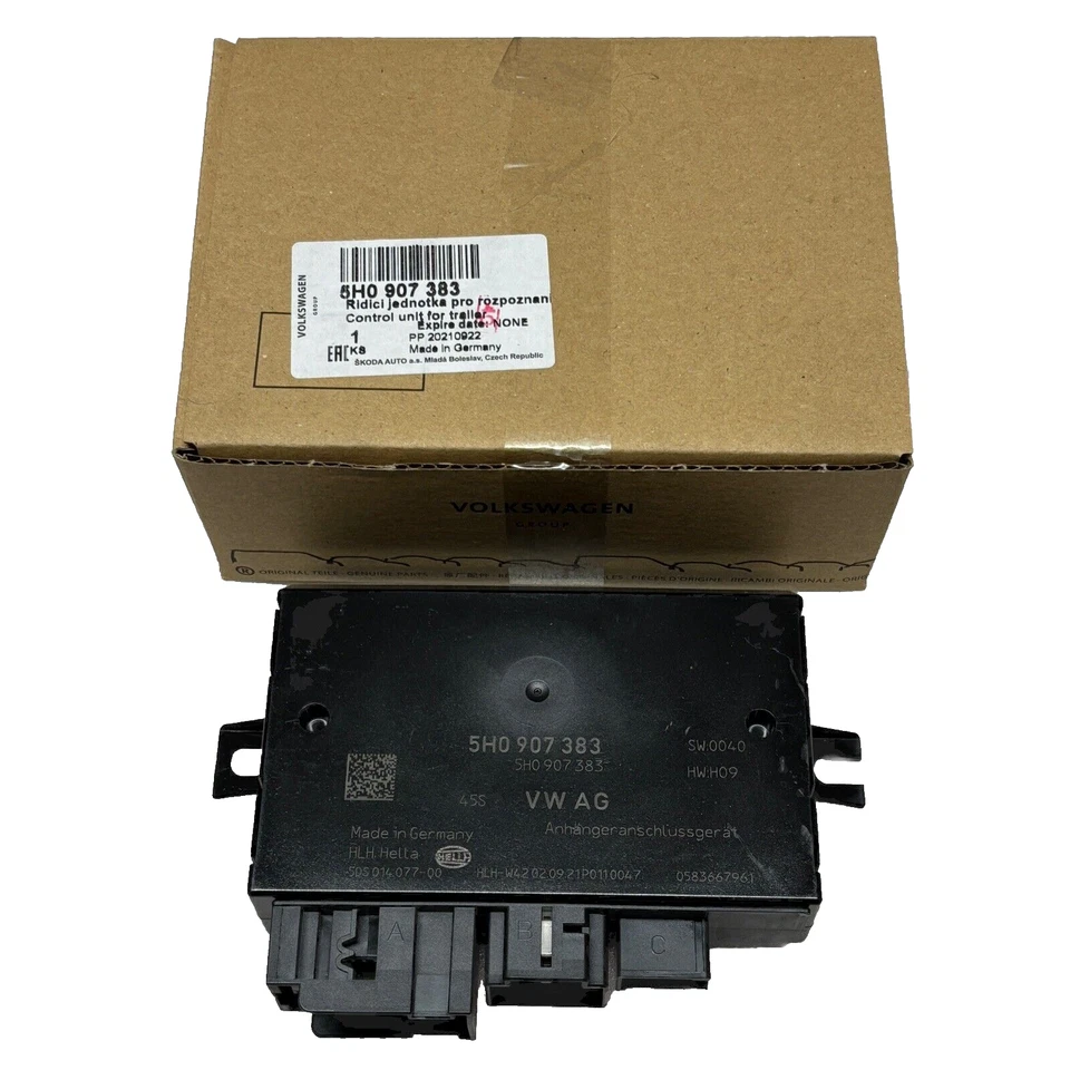 Оригинальный Audi A3 Q2 Q4 VW Caddy ID.3 4 5 управление распознавание прицепа 5H0907383 - Изображение 1 из 4