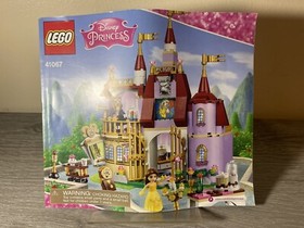 LEGO Disney Belle's Castle Replacement Instruction Booklet 41067 Beauty & Beast