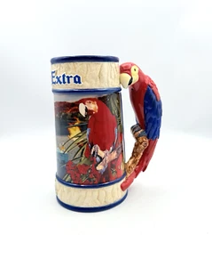 Corona Extra Beer Stein Parrotdise Too Parrot Handle Collectible Mug Numbered - Picture 1 of 8