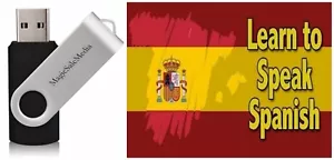 Learn Spanish Fast- The Most Complete & Comprehensive Language Course on USB - Picture 1 of 13