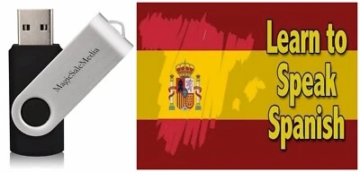 Learn Spanish Fast- The Most Complete & Comprehensive Language Course on USB - Image 1 of 4
