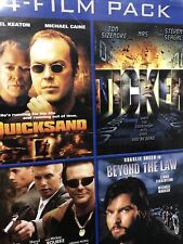 4-film Pack: Quicksand, Ticker, Fall Time, Beyond The Law (DVD, 4 Discs)