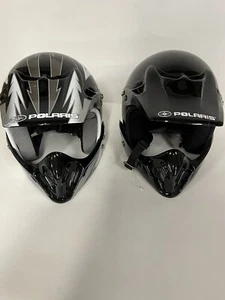 2 - Polaris DOT Dirt Bike Motorcycle Helmets size Youth Medium Very Good - Picture 1 of 12