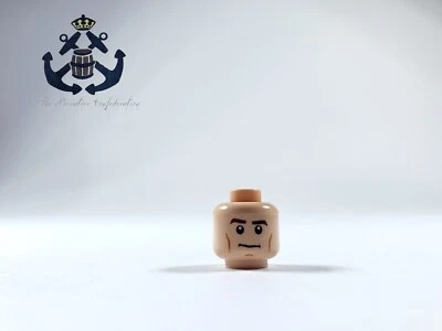 LEGO 2011 Pirates of the Caribbean Minifigure Head For Philip Swift 3626pb0567 - Image 1 of 2