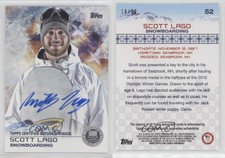 2014 Topps US Olympic & Paralympic Team and Hopefuls Silver /30 Scott Lago Auto