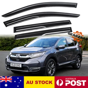 Luxury Weather Shield Weathershields Window Visor For Honda Cr-v Crv 2017-23 - Picture 1 of 13