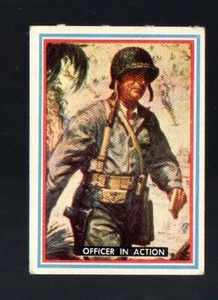 1953 Fighting Marines Card # 27 - Topps - Officer In Action - Bild 1 von 2