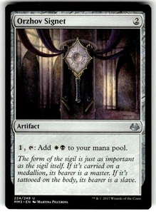 Orzhov Signet Modern Masters 2017 Regular MTG NM - Picture 1 of 2