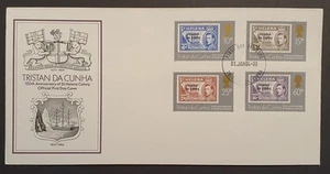 Tristan da Cunha Stamps 1984 First Day Cover St Helena Colony 150th (w) - Picture 1 of 2