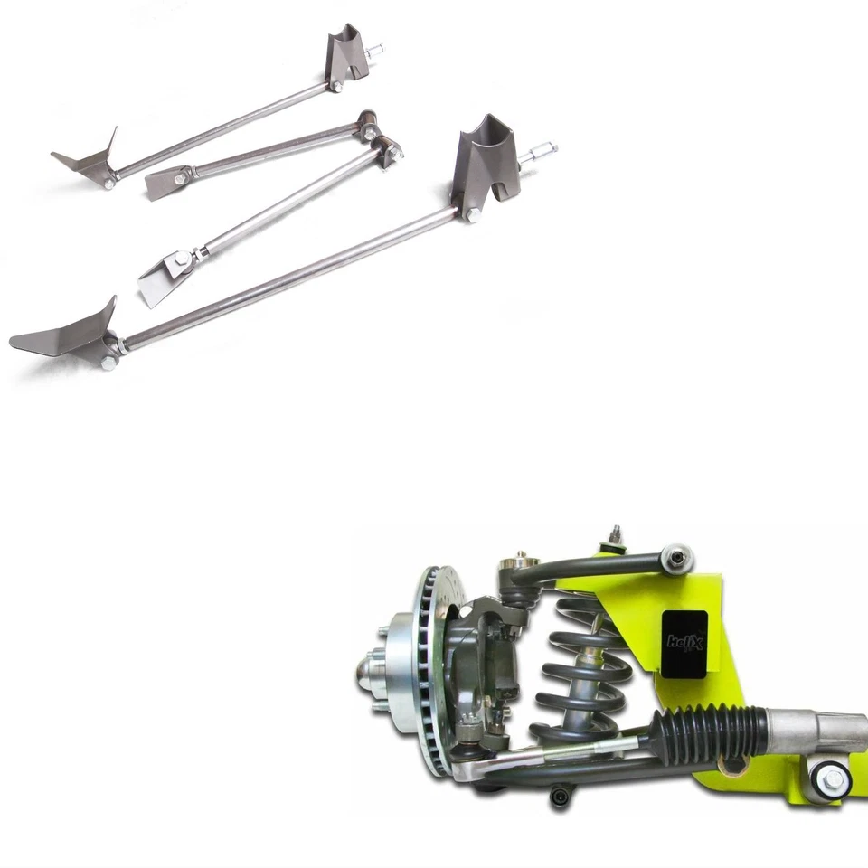 Mustang II 2 IFS Front and Rear Suspension 1-3 in. Lowering kit for 58-64 Impala - Image 1 of 1