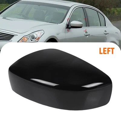 Tapa de espejo retrovisor lateral izquierdo brillante repuesto para Infiniti G37 G25 Q40 2008-2013 Foto 1 de 4