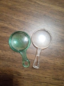 Vintage Small Size Magnifying Glasses USA Plastic Stanley Decent Condition Rare - Picture 1 of 10