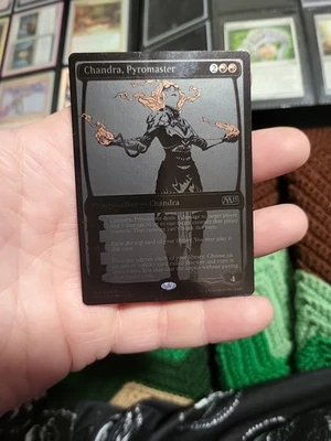 MTG Promotional: Chandra, Pyromaster (SDCC 2014 Promo Foil) NEAR MINT - Image 1 of 4