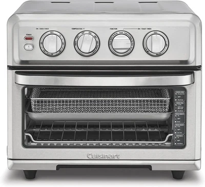 Cuisinart TOA-70NAS Freidora de Aire Horno Tostador con Grill, Stee Foto 1 de 4