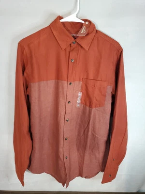 Camisa vintage Arizona Jeans abotonada para hombre talla pequeña manga larga occidental Y2K Foto 1 de 4