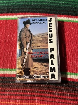 NEW Jesus Palma Del Mero Sinaloa Corridos Cassette Tape SEALED Banda Sinaloense - Image 1 of 2