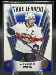 2021-22 SP Authentic True Leaders Blue Aleksander Barkov #TL-10 - Picture 1 of 2