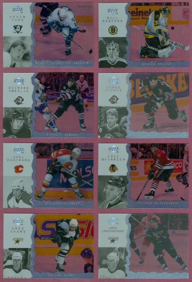 1996-97 UPPER DECK ICE PERFORMERS NHL HOCKEY CARD 1 TO 150 SEE LIST - Image 1 of 1