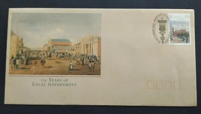 1990 Australia 150 Years of Local Government 1v Stamp FDC (Lot A) - Image 1 of 2