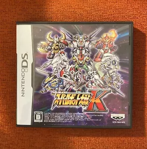Super Robot Taisen K (Nintendo DS, 2009) - Japanese Version Complete With Manual - Picture 1 of 5