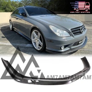CS Design Carbon Front Lip for 2005-2011 Mercedes-Benz W219 C219 AMG CLS55 CLS63 - Picture 1 of 6