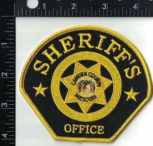Camden County Sheriff's Office Missouri Police Patch Missouri MO  - Picture 1 of 1
