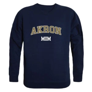 W Republic 564-100-NVY-02 Women Akron Zips Mom Crewneck Fleece Navy - Medium - Picture 1 of 1