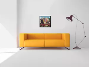 Rahmen Wandkunst 12" Album Displayrahmen Vinyl LP Schallplatte Cover Hülle Musik - Bild 1 von 3