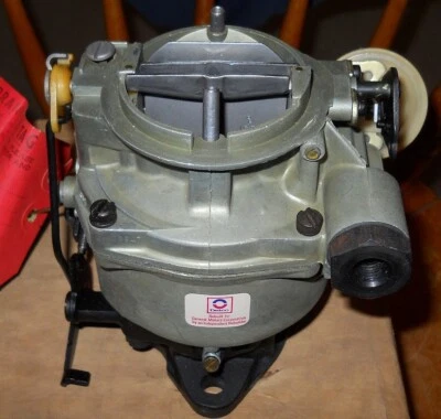 1964-66 Chevelle Chevy II Tempest 230 194 M/T 1 cano carburador Rochester - Imagem 1 de 4