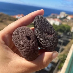 Two small Red Lava Rocks, Perfect for Aquariums & Terrariums, Volcanic ash, slag - Picture 1 of 10