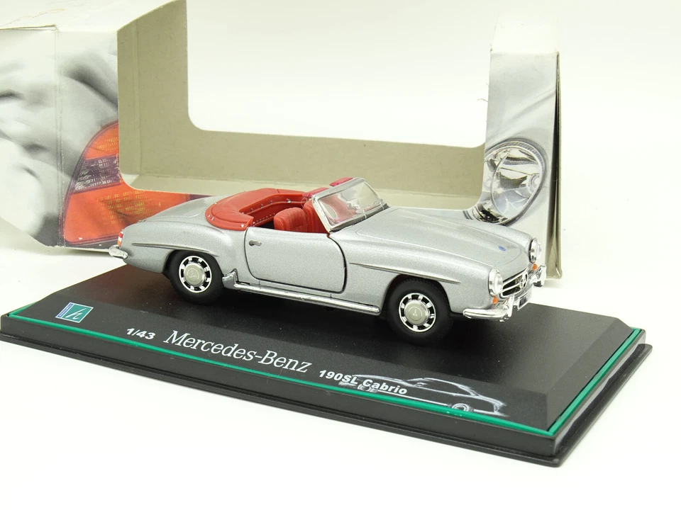Cararama 1/43 - Mercedes 190 SL Silver - Photo 1/1