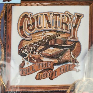 Design Works Crafts "Country Music" Counted Cross Stitch Kit #9994 14"x14" - Picture 1 of 4