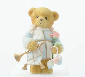 Figura Cherished Teddies "Nuestro amor es el mejor regalo" Niño Rose Horn 2003 - Imagen 1 de 6
