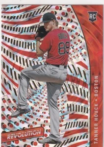 2021 CHRONICLES REVOLUTION FRACTAL RC TANNER HOUCK BOSTON RED SOX ROOKIE DR-20 - Picture 1 of 1