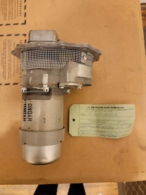 NASH BORG-WARNER Fuel Booster Pump For JET Aircraft P/n: 122537 - Imagem 1 de 4