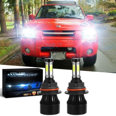 Faro LED haz alto/bajo 6000K para Nissan Frontier 1998-2000 - 9004 HB1 Foto 1 de 4