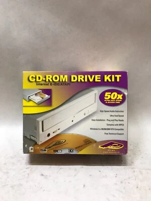¡NUEVO! Kit de unidad de CD-ROM Prime Peripherals, NUEVO IBM/Windows 95 vintage nuevo en caja E-ide DW Foto 1 de 4