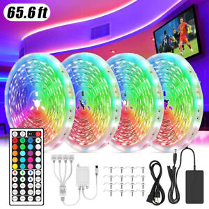 5/10/15/20M Flexible 3528 RGB LED Strip Light Fairy Light Room Party Waterproof