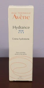 NEU Avène Hydrance Reichhaltige Feuchtigkeitscreme 1,3oz Trockene Sehr Trockene Empfindliche Haut 12/26 - Bild 1 von 5