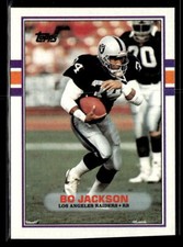 1989 Topps #269 Bo Jackson Excellent